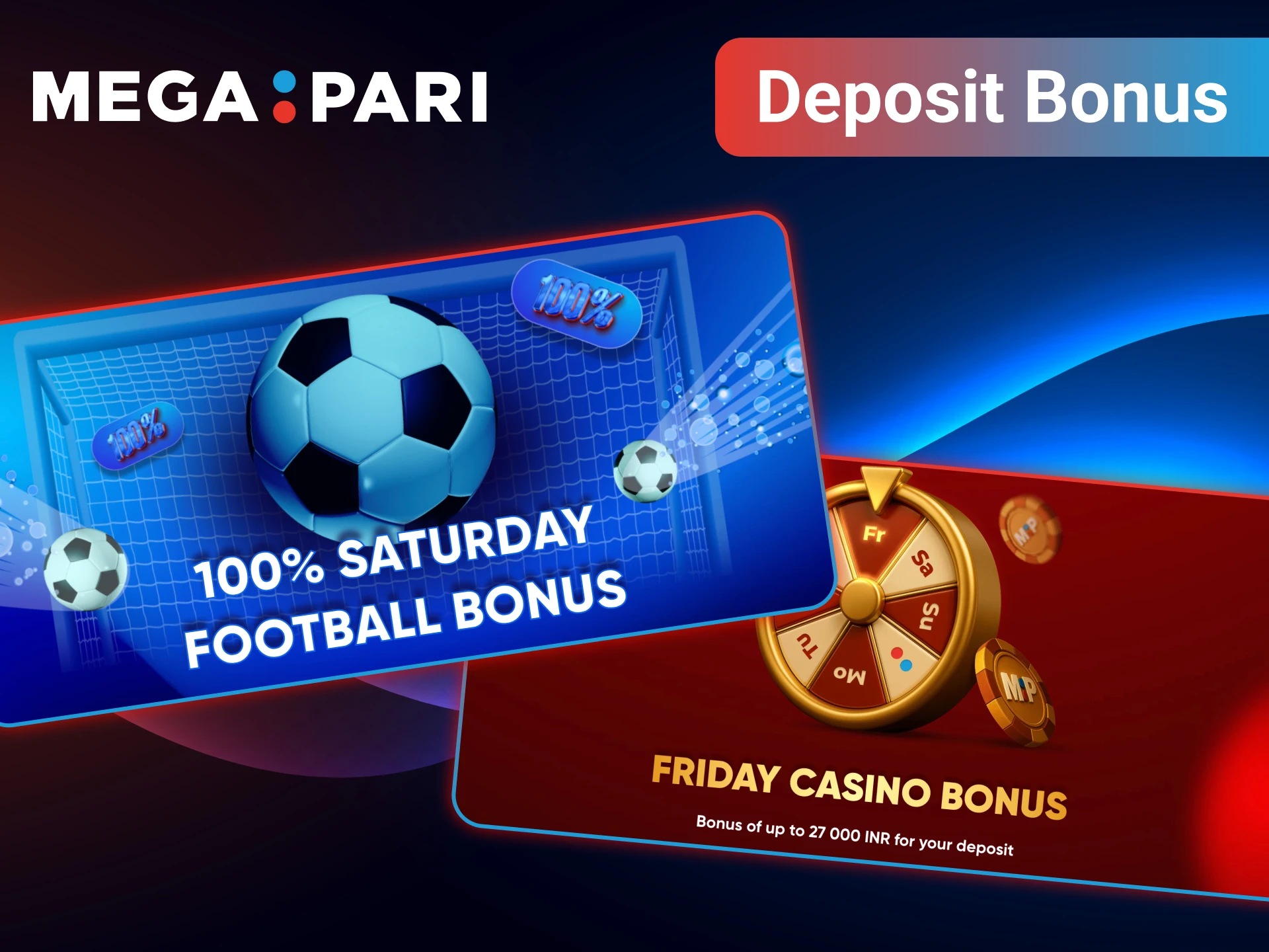 Claiming deposit bonus on MegaPari app