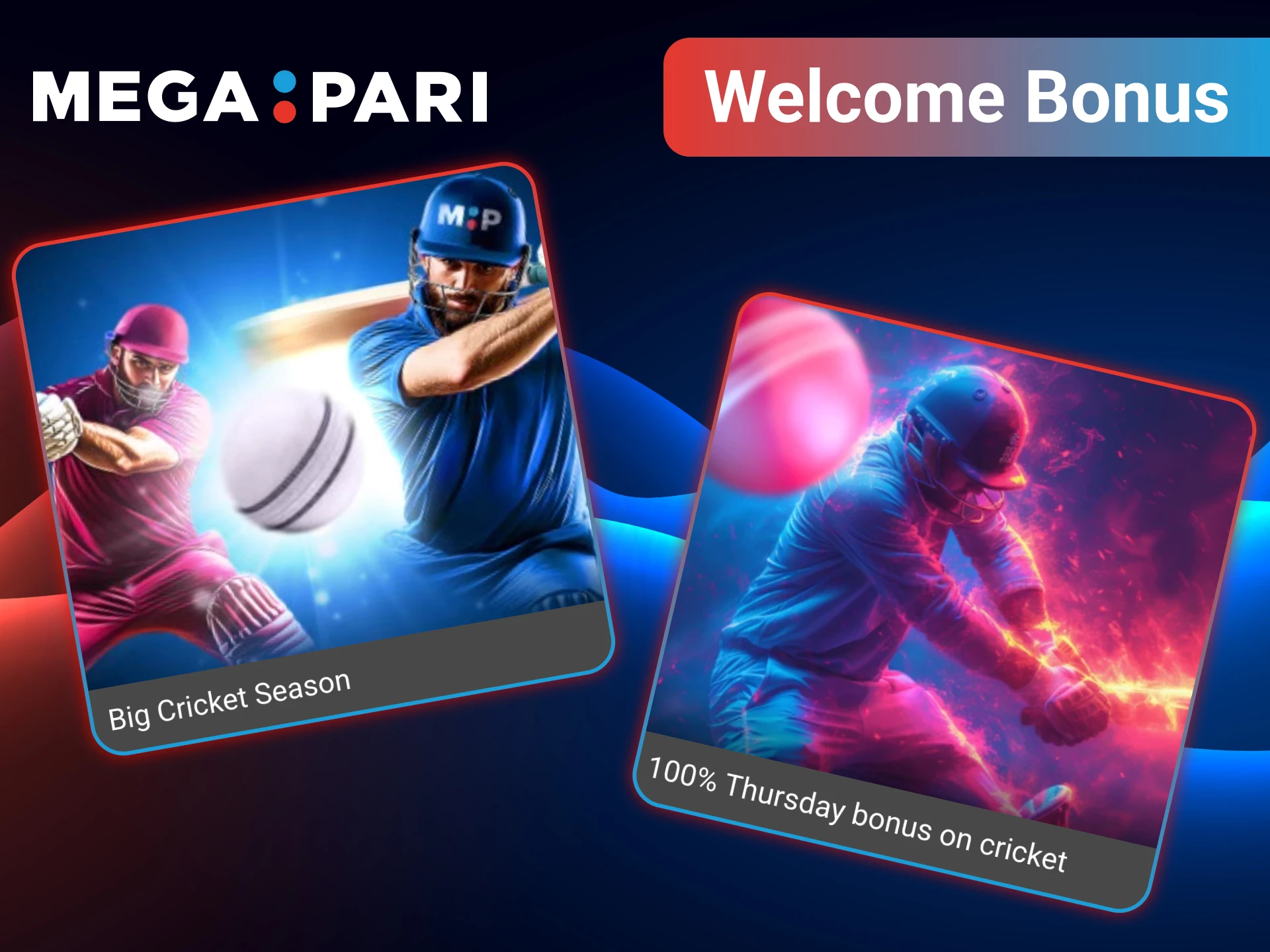 Grab your cricket welcome bonus at MegaPari today.