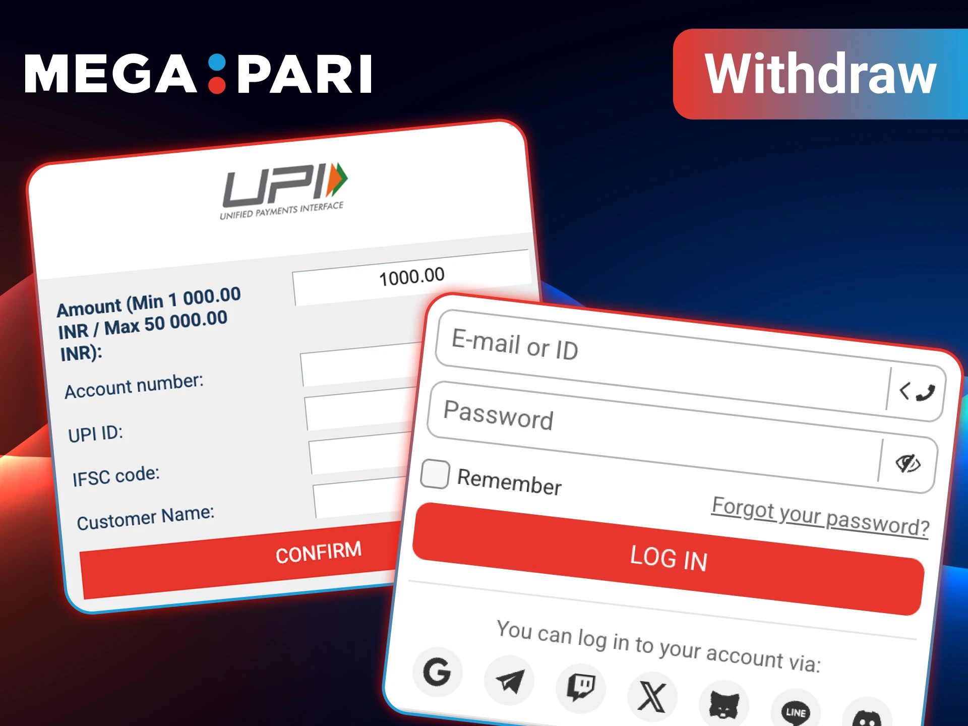 Enjoy a fast and secure way to get your winnings out of MegaPari.