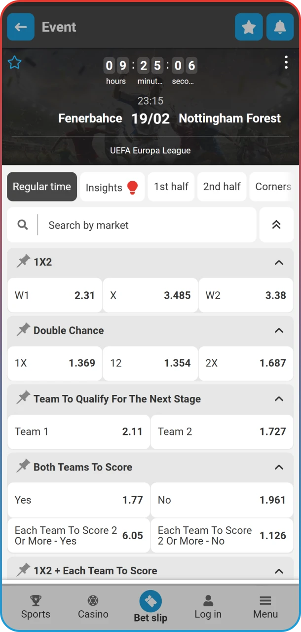 Explore the diverse betting options MegaPari offers for football.