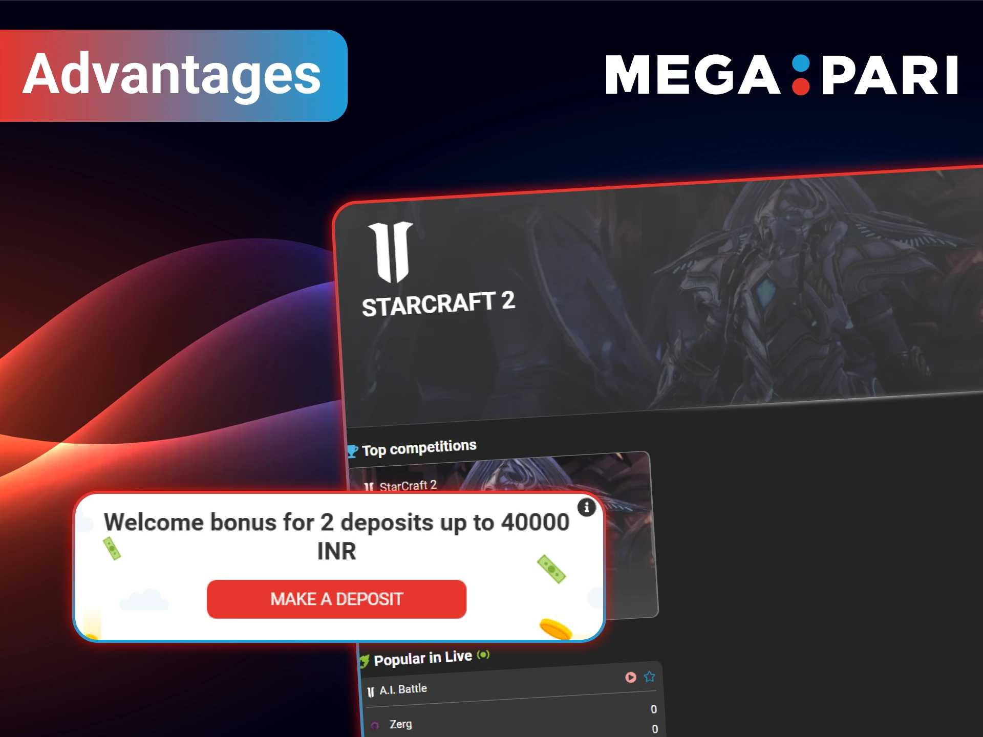 For a premium StarCraft 2 betting experience, MegaPari is your best bet.